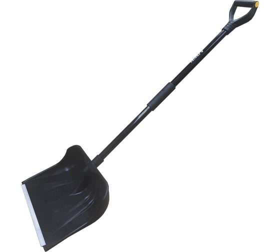 Изображение товара Снеговая лопата ЛЕТО п/эт Снежная королева (алюминиевая планка, алюминиевый черенок 100см, ручка) 445x330мм 26445