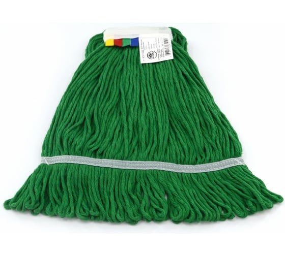 Изображение товара Моп кентукки A-VM 450 г, хлопок, зеленый KN1023