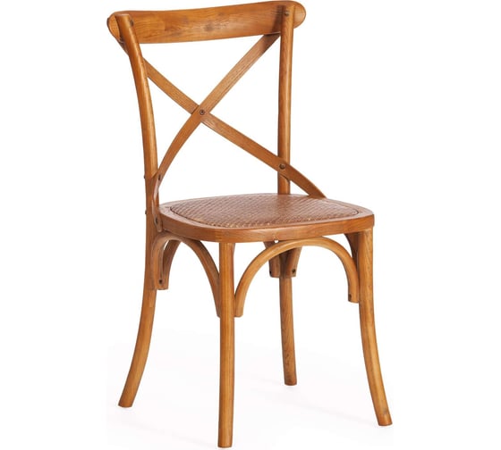 Изображение товара Стул Tetchair cross (mod.cb2001) дерево вяз, 49.5x53.5x87 см, груша (№3) 10980