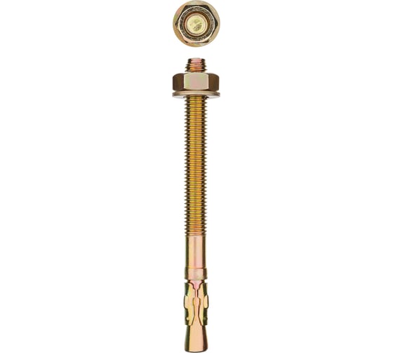 Изображение товара Клиновой анкер ЗУБР М12 х 100 мм 25 шт 302032-12-100