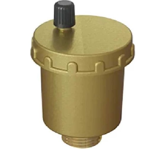 Изображение товара Воздухоотводчик ELSEN автоматический, c отсекающим клапаном, 1/2, Н, PN, бар-10, латунь EV53.12