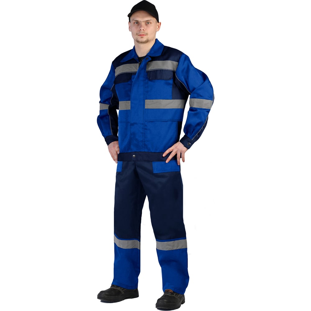 Изображение товара Мужской костюм-двойка URSUS РЕСПЕКТ КОС821-031 56-58 водоотталкивающий