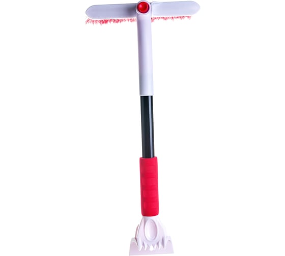 Изображение товара Щетка от снега со скребком с распушенной щетиной с поворотным механизмом SKYWAY S07801018