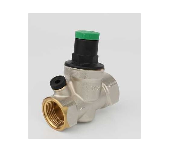 Изображение товара Редуктор давления ELSEN мембранный, с фильтром, с сменным картриджем, макс 16 бар , регулировка 1-6,5 бар ВВ 1 — 1 EPR03.1010