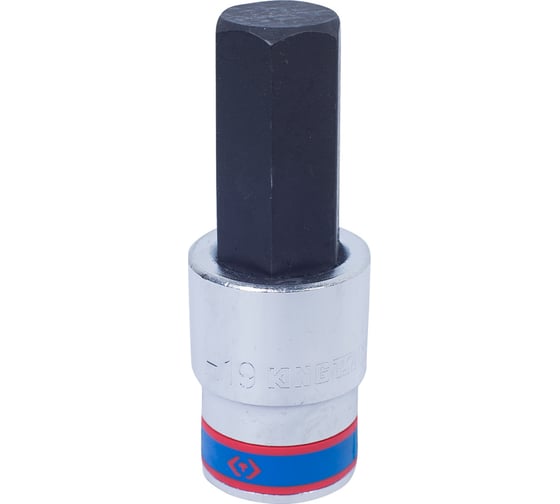 Изображение товара Насадка-бита торцевая (1/2"; HEX 19; 80 мм) KING TONY 403519