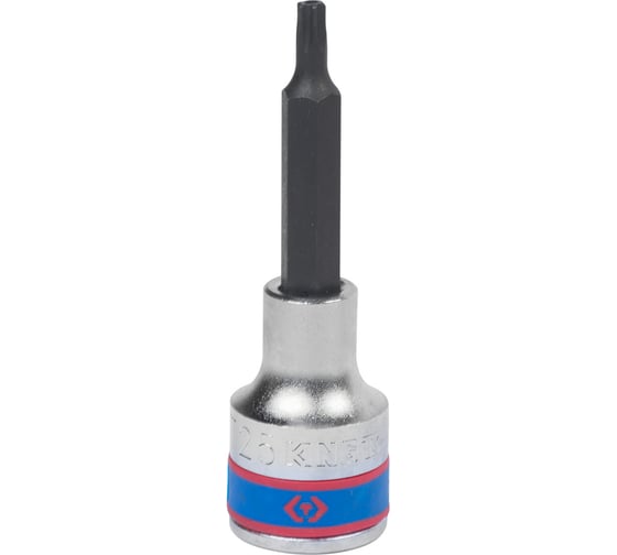 Изображение товара Насадка бита торцевая TORX с отверстием (T25; 1/2"; 80 мм) KING TONY 403725