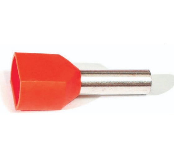 Изображение товара Втулочный изолированный наконечник DORI НШВИ-2 2x10мм2, l=12мм 249074