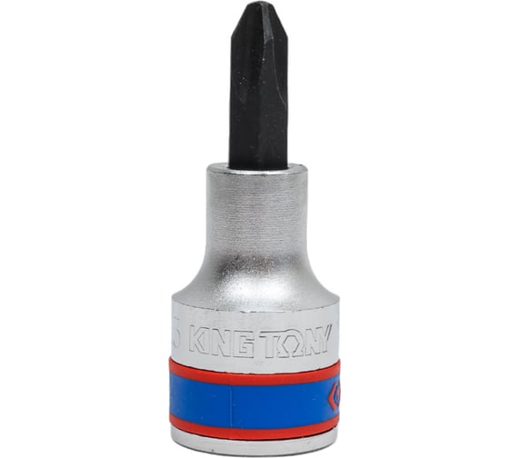 Изображение товара Насадка бита торцевая Phillips (1/2"; PH3; 60 мм) KING TONY 402103