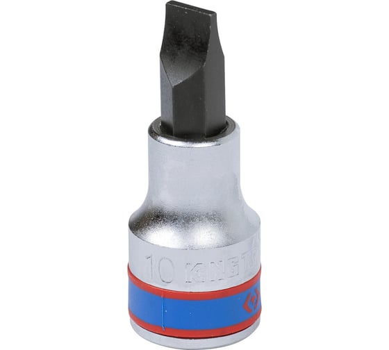 Изображение товара Насадка бита торцевая Slotted (1/2"; SL1.6х10; 60 мм) KING TONY 402210