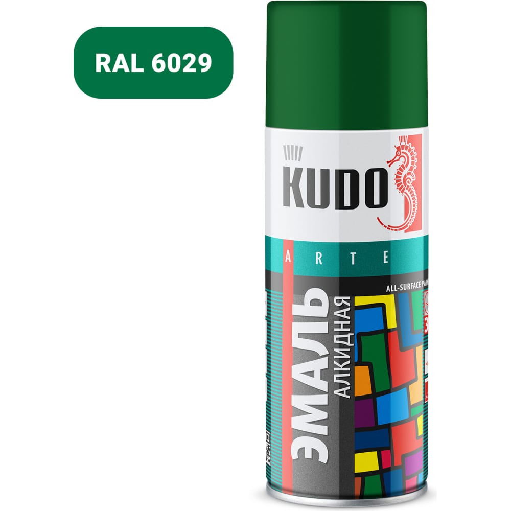 Универсальная эмаль KUDO термошайба универсальная 50 шт зеленый