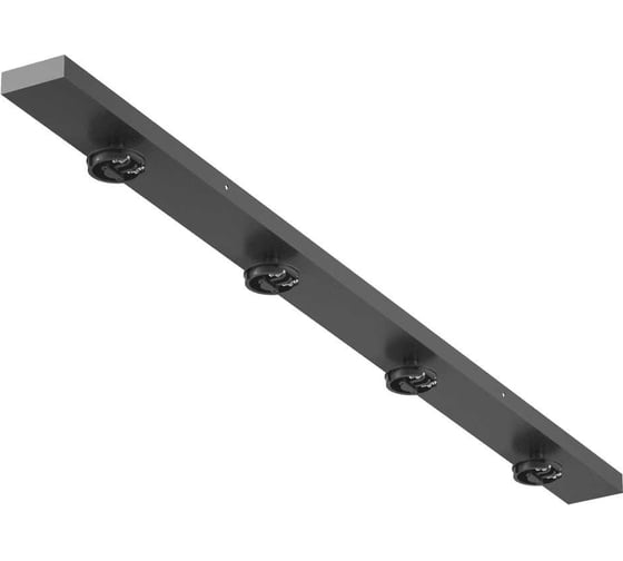 Изображение товара Сменное крепление SWG М14 для светильников MINI VILLY, поворотное, накладное, четверное, цвет черный 00-00004877