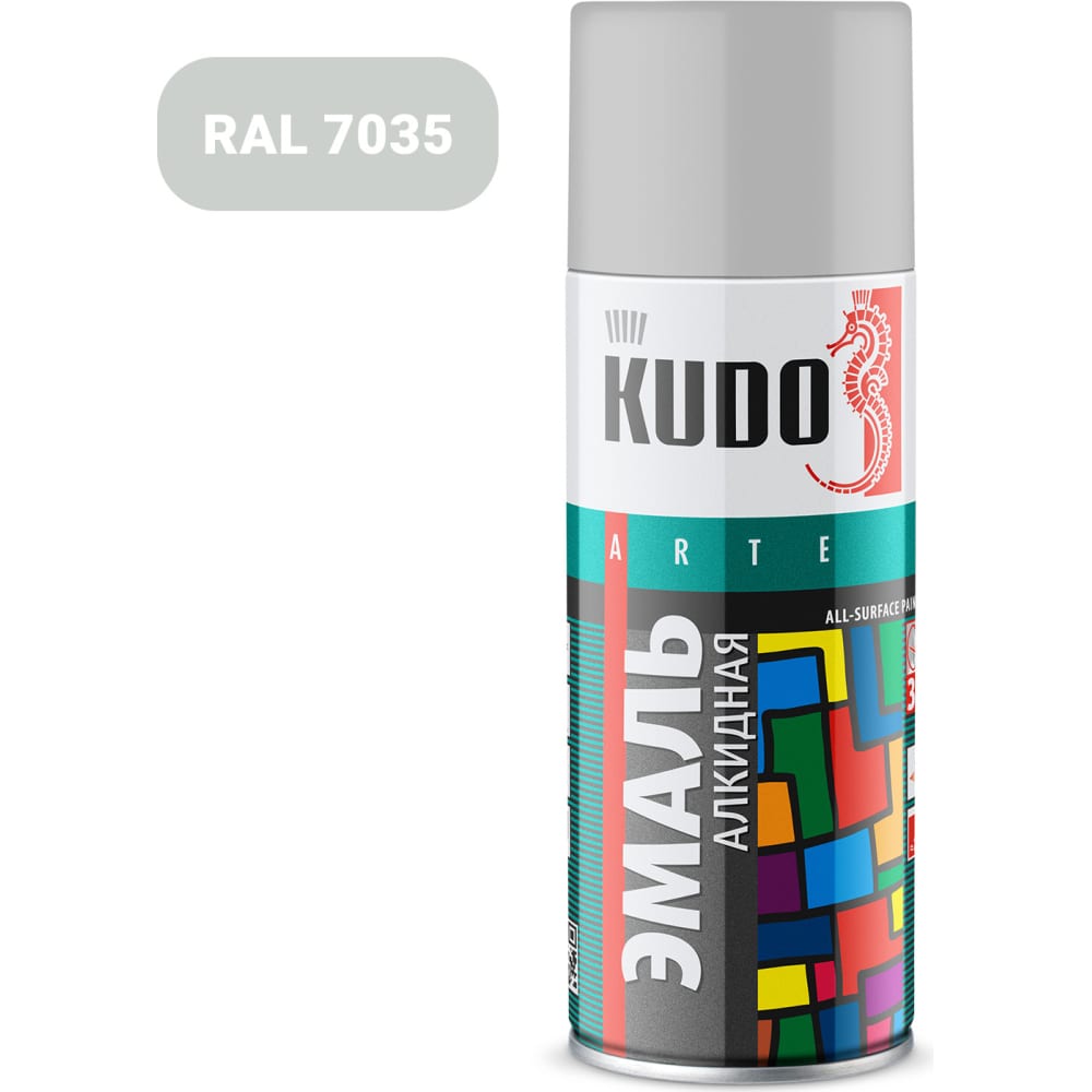 Универсальная эмаль KUDO универсальная эмаль аэрозоль для пластика kudo