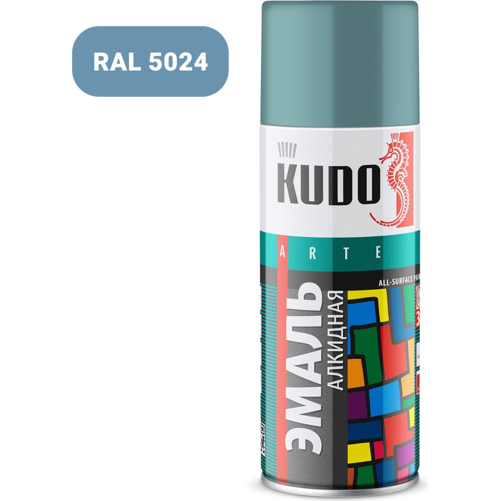 Универсальная эмаль KUDO клей kudo универсальный серый однокомпонентный 280 мл шор а 40 kbk 523