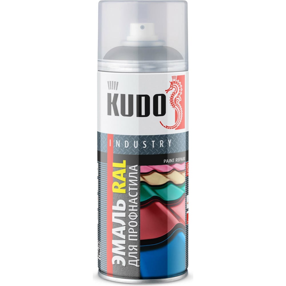 Эмаль для металлочерепицы KUDO клей kudo универсальный серый однокомпонентный 280 мл шор а 40 kbk 523