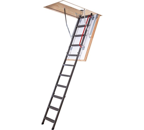 Изображение товара Чердачная металлическая лестница FAKRO термо ltm 70x140/305 869R54