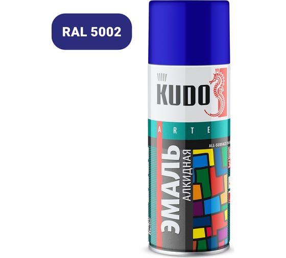 Изображение товара Универсальная ультрамариново-синяя эмаль KUDO KU-10112