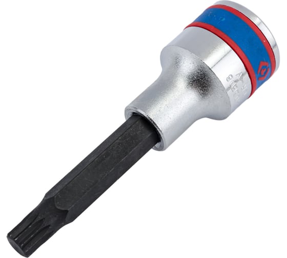 Изображение товара Насадка-бита торцевая (1/2"; SPLINE M08; 80 мм) KING TONY 403608