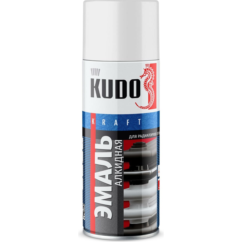Эмаль для радиаторов отопления KUDO эмаль алкидная для радиаторов отопления ореол глянцевая 1 кг