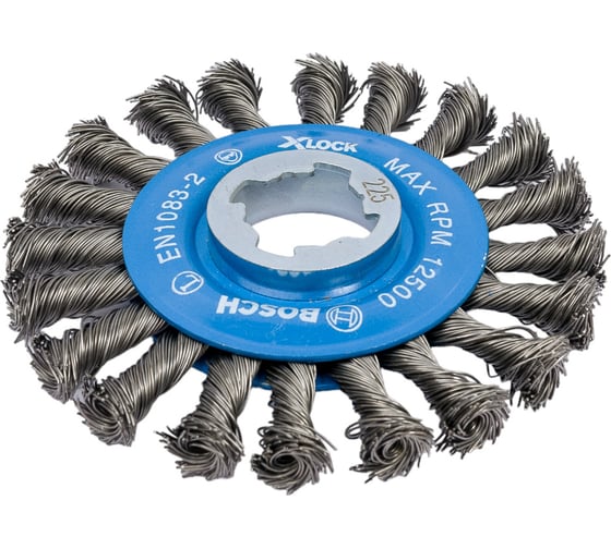 Изображение товара Кольцевая щетка X-LOCK (115 мм; 0.5 мм) Bosch 2608620731