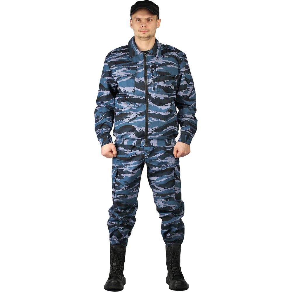 Изображение товара Летний мужской костюм охранника URSUS Контрол КОС442-К10, 52-54, серый