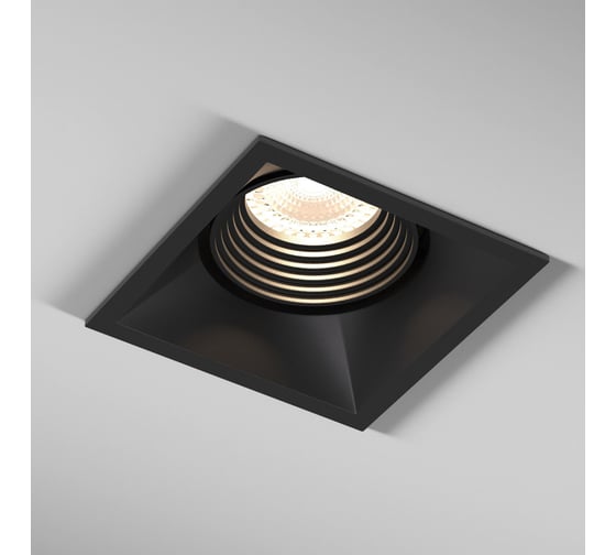 Изображение товара Встраиваемый светильник Elektrostandard punto черный 25017/01 a065473