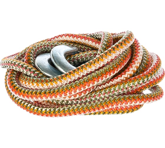 Изображение товара Веревочный трос SKYWAY 3.5т 4 м 2 крюка в пакете S03101007