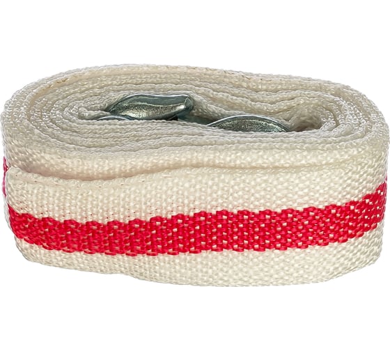 Изображение товара Ленточный трос в пакете SKYWAY 3 т, 5 м 2 крюка S03101012