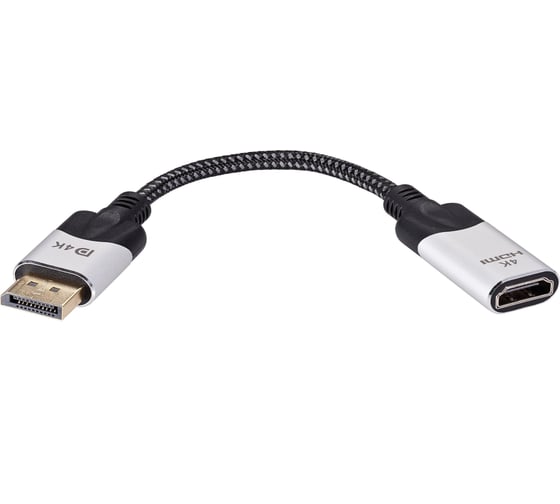 Изображение товара Адаптер VCOM displayport m - hdmi f 4k 60hz 0.15m CG621M-0.15