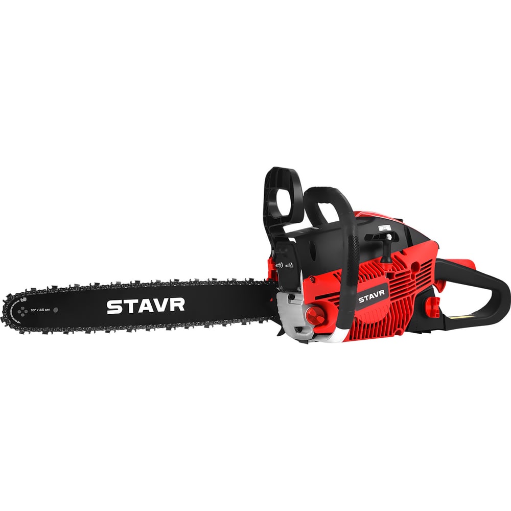 Изображение товара Пила цепная бензиновая Ставр STAVR ПЦБ-45/2100, 9070100146 Изображение товара Пила цепная бензиновая Ставр STAVR ПЦБ-45/2100, 9070100146
