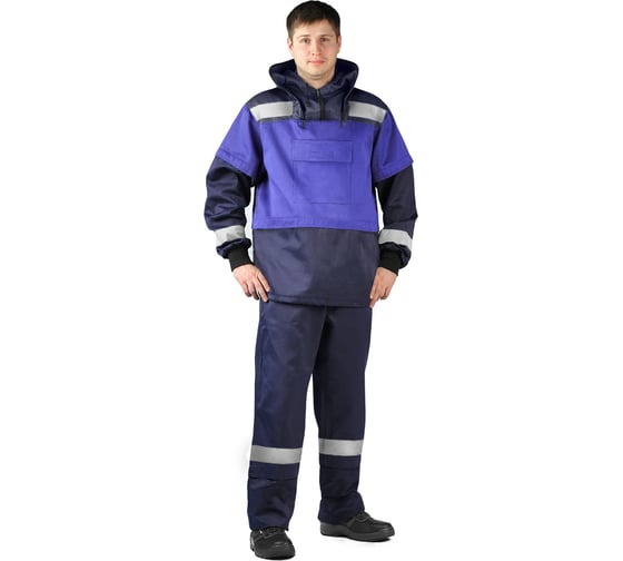 Изображение товара Противоэнцефалитный костюм URSUS темно-синий/васильковый КОС256-002; 60-62, 182-188