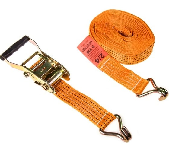 Изображение товара Стяжка груза 10м 2т 50мм с храповым механизмом SKYWAY S03601003