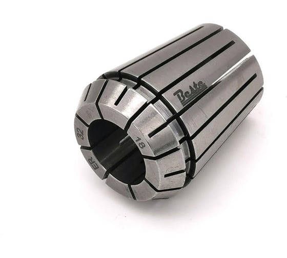 Изображение товара Цанга ER32AA 18 мм, биение 0.008 мм, DIN6499 BESTE AC01500246