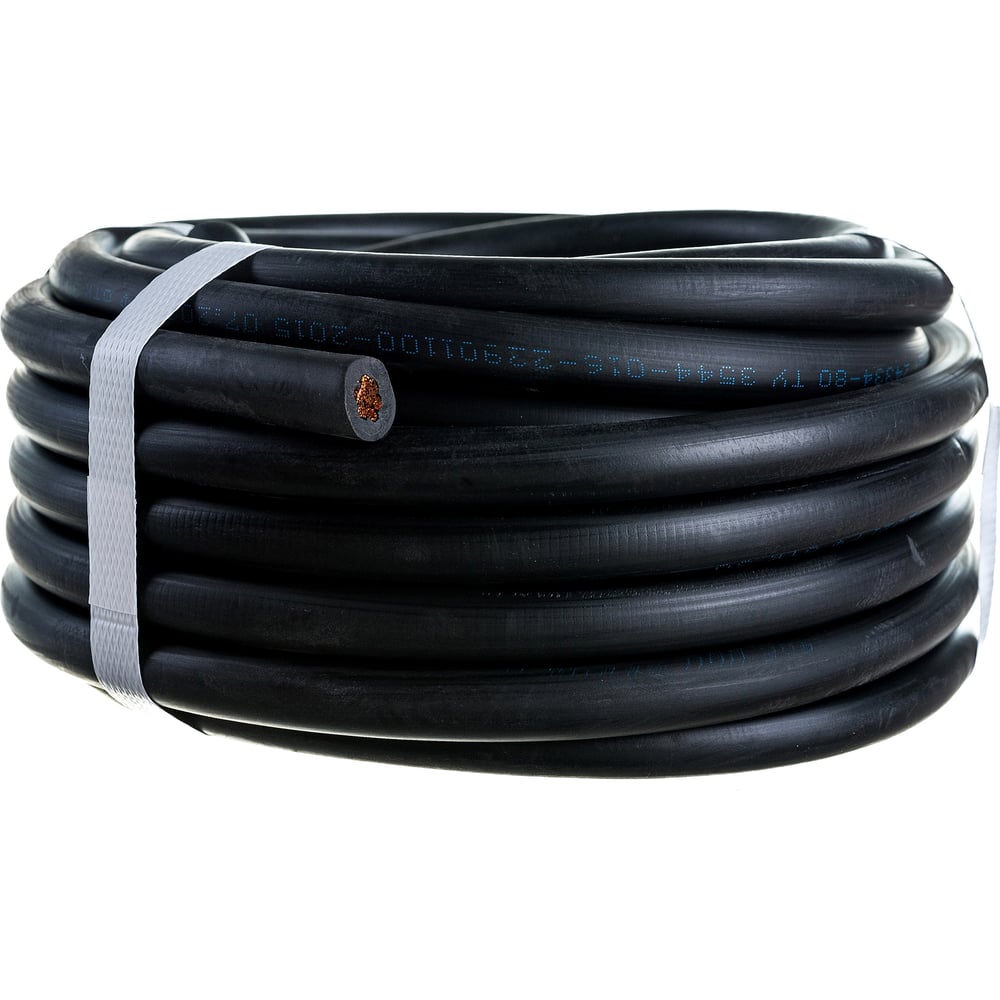 Сварочный кабель КГтп-ХЛ REXANT провод кгтп хл 4х2 5 мм² 100 м tdm electric sq0110 0024