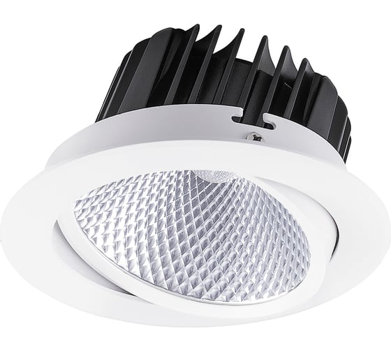 Изображение товара Встраиваемый светильник FERON светодиод 20W, 1800Lm, 4000K, 35 гр, белый, AL252 32622