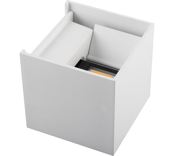 Изображение товара Садово-парковый светодиодный светильник FERON 2х3W, 450Lm, 4000K, белый DH012 11871