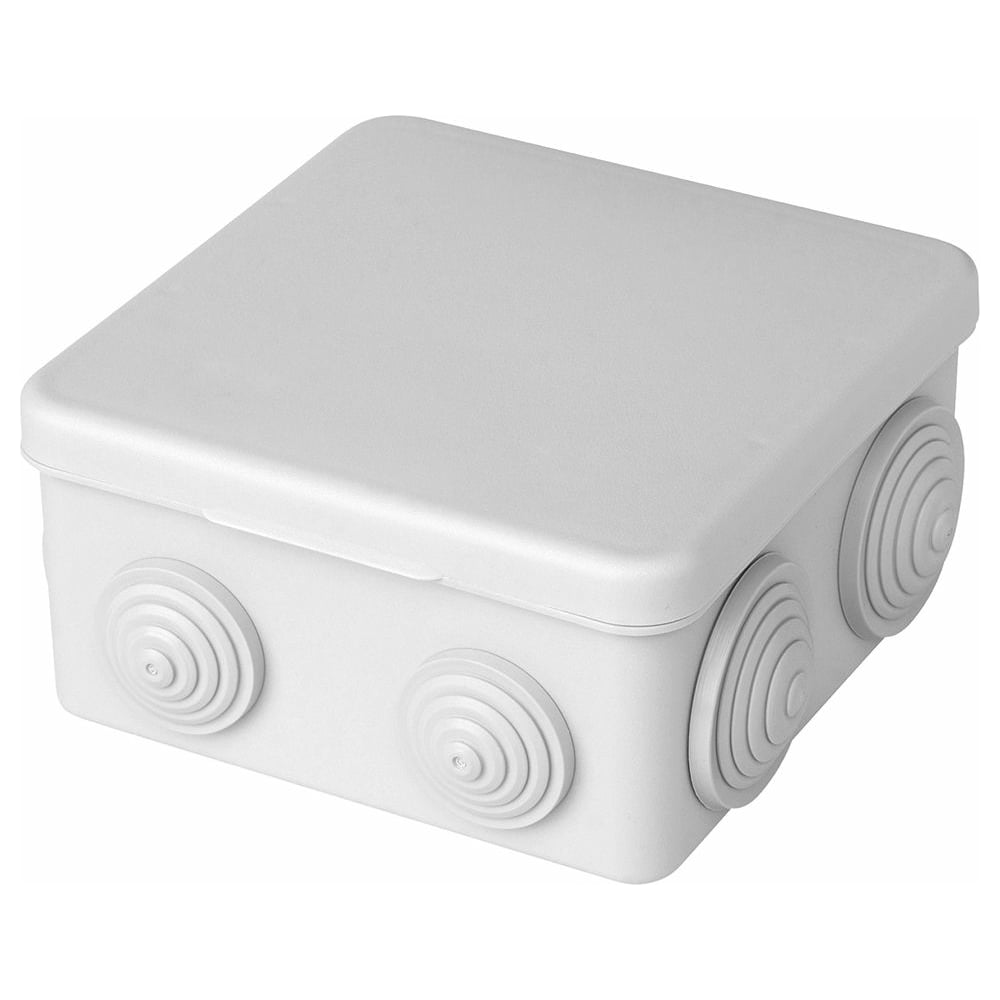 Разветвительная коробка STEKKER коробка для кондитерских изделий с pvc крышкой счастья в новом году 12 х 6 х 11 5 см