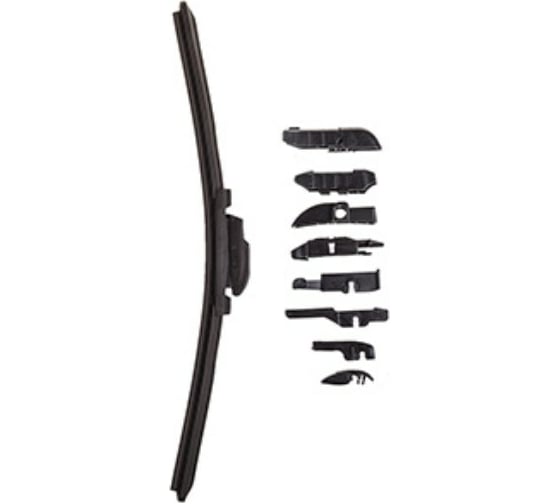 Изображение товара Бескаркасная щетка стеклоочистителя SKYWAY стандарт 9 адаптеров S02701063