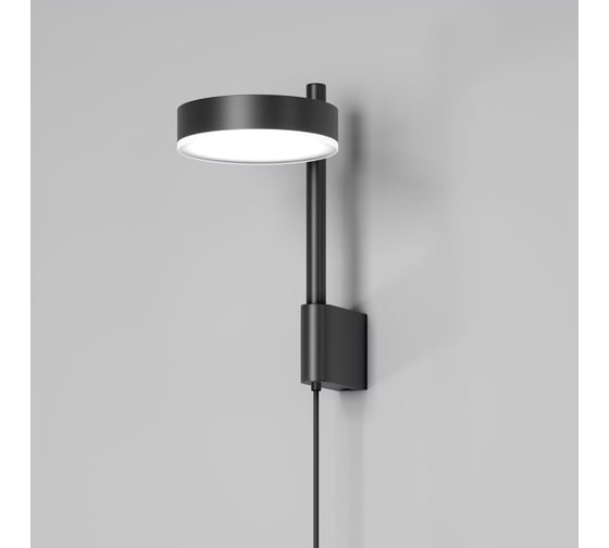 Изображение товара Настенный светодиодный светильник Elektrostandard tobi led, 4000k, черный 40129/led a064592