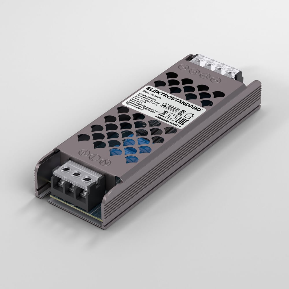 Изображение товара Блок питания Elektrostandard 100w, 12v, ip00 95048/00 a065257 Изображение товара Блок питания Elektrostandard 100w, 12v, ip00 95048/00 a065257