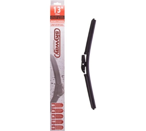 Изображение товара Бескаркасная щетка стеклоочистителя SKYWAY универсальный адаптер S02701001