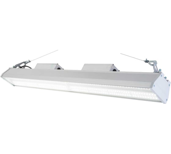 Изображение товара Промышленный светодиодный светильник ВСЕСВЕТОДИОДЫ Полюс с тросовым креплением 100Вт, 13500ЛМ, 5000-5500К, IP65 vs403-100-tr-5k-rope