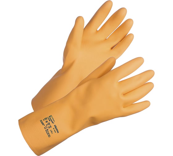 Изображение товара Латексные химостойкие перчатки Ампаро Альциона (т) Размер 8 (M) 457017-8M