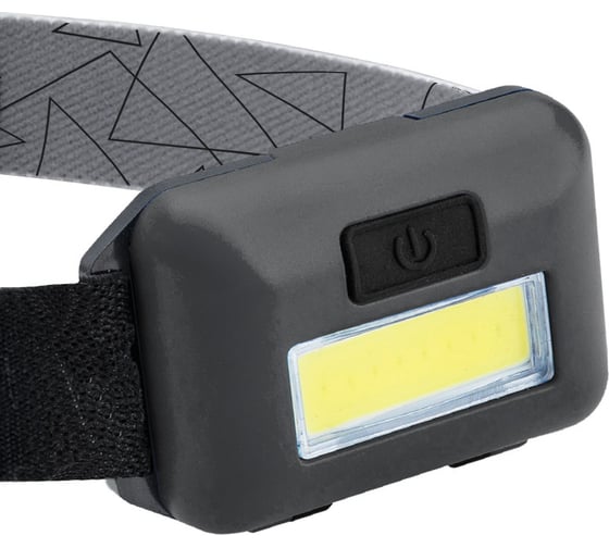 Изображение товара Светодиодный налобный фонарь КОСМОС KOC-H101-COB 3Вт СОВ. 3 режима работы, супер яркий, экономичный, мигающий 511073