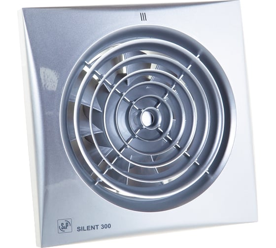 Изображение товара Вытяжной вентилятор Soler&Palau Silent-300 CHZ Silver 03-0103-164