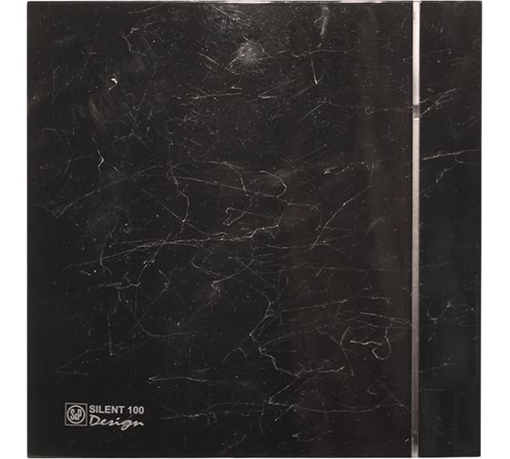 Изображение товара Вытяжной вентилятор Soler&Palau Silent-100 CRZ Marble Black Design-4C 03-0103-189