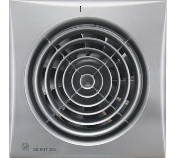 Изображение товара Вытяжной вентилятор Soler&Palau Silent-300 CRZ Silver 03-0103-124