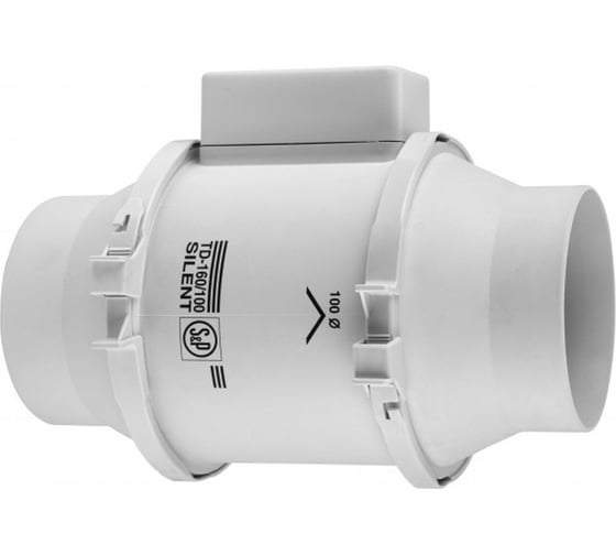 Изображение товара Вытяжной канальный вентилятор Soler&Palau TD160/100 N SILENT 03-0101-203