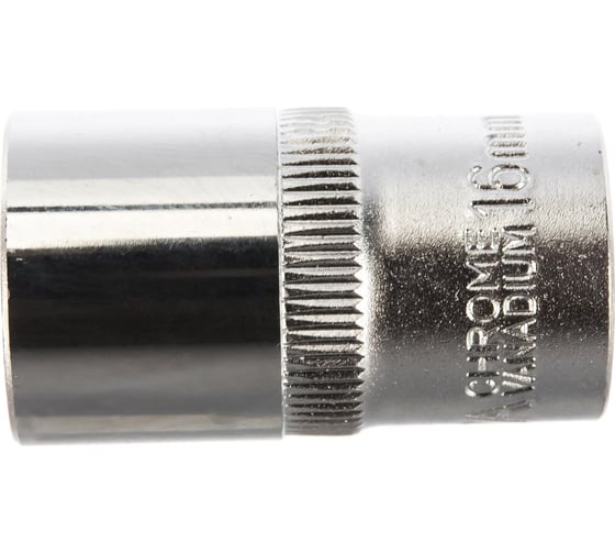 Изображение товара Головка торцевая Эврика 16мм 1/2 6-гранная ударная глубокая L=78мм с держателем ER-95809H 976993