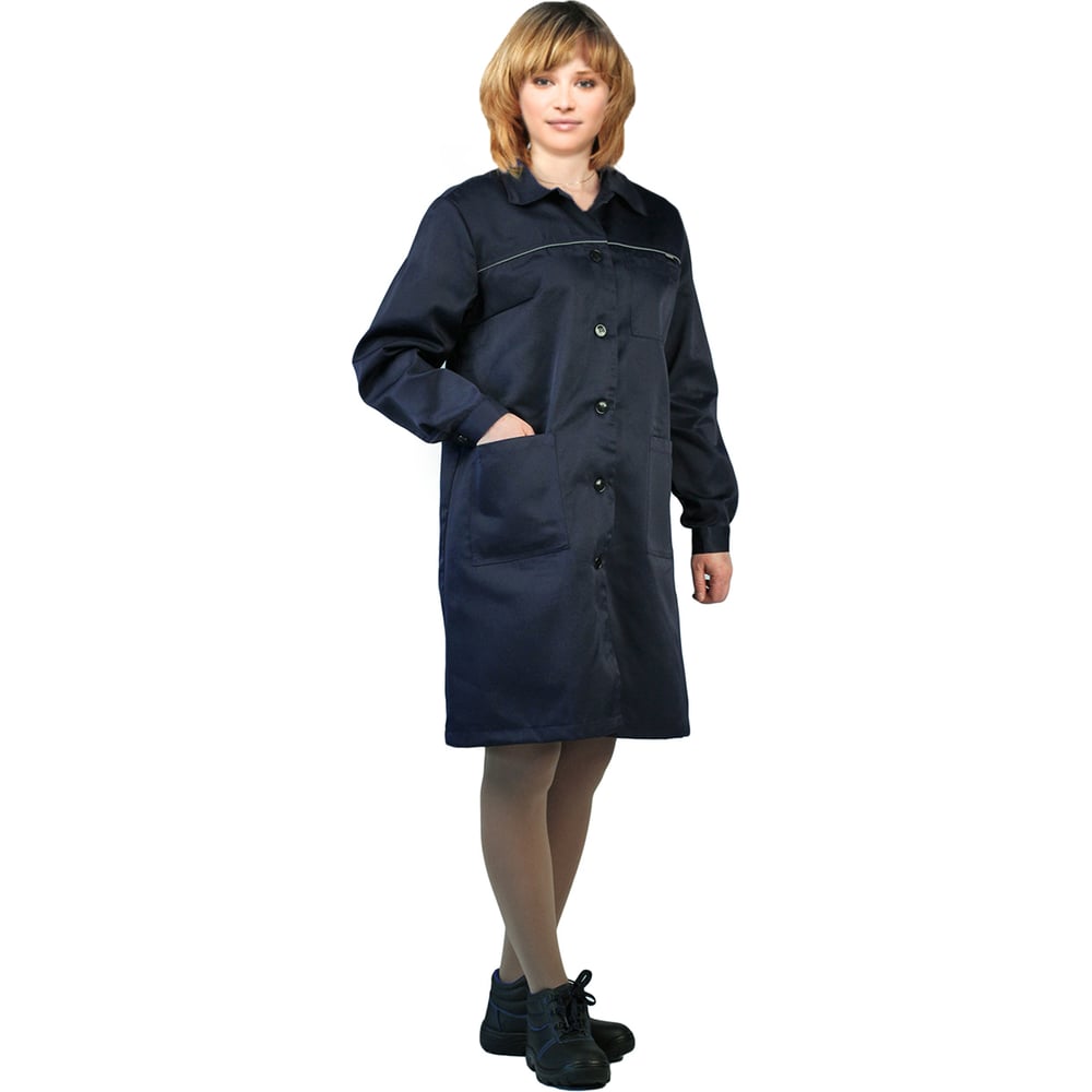 Изображение товара Женский халат URSUS Валент 52-54 темно-синий