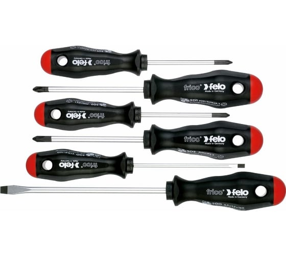Изображение товара Набор отверток SL/PH/PZ, 6 шт Felo 50096317